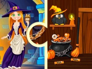 Witchs House Halloween Puzzles